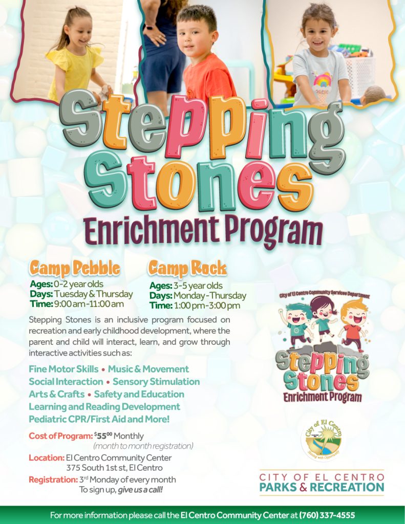 Stepping Stones Program Flyer