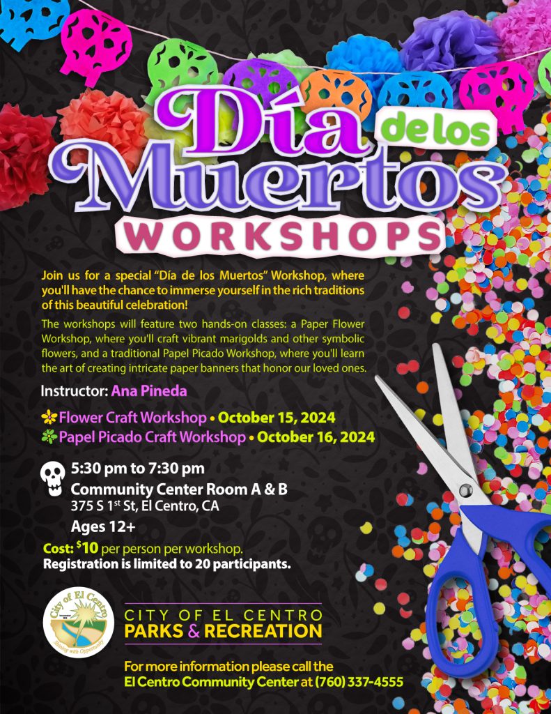 Dia De Los Muertos Workshop 2024