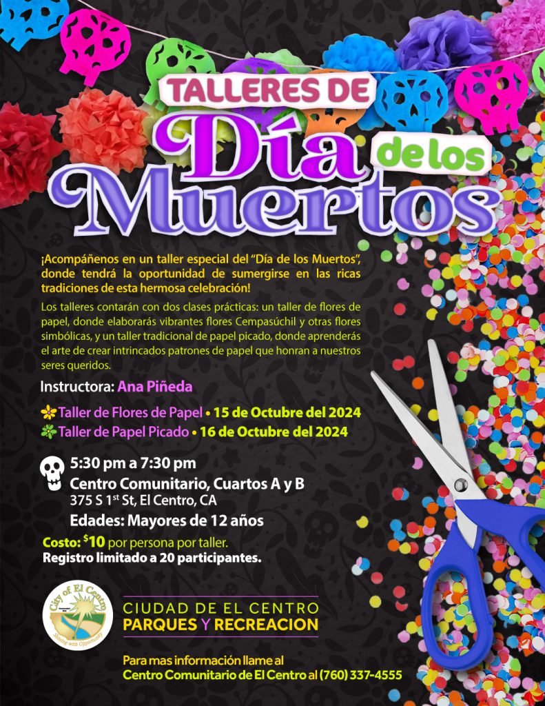 Dia De Los Muertos Workshop 2024