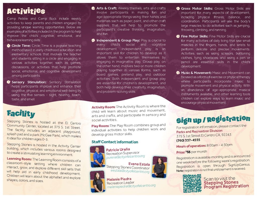 Stepping Stones Brochure - Page 2
